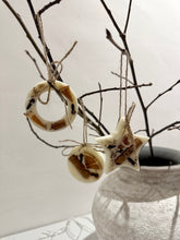 Load image into Gallery viewer, Scented Hanging Wax Melt Tree Decorations - Set of 3