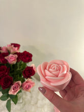 Load image into Gallery viewer, Pink Rose Candle