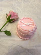 Load image into Gallery viewer, Pink Cake Candle Duo