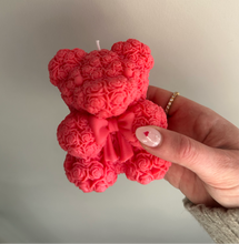 Load image into Gallery viewer, Red Love Bear Candle