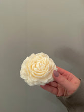 Load image into Gallery viewer, Small White Peony Candle