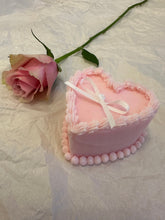 Load image into Gallery viewer, Pink Cake Candle Duo