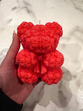 Load image into Gallery viewer, Red Love Bear Candle