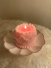 Load image into Gallery viewer, Pink Round Cake Candle
