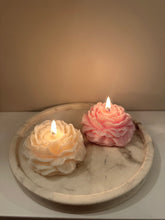 Load image into Gallery viewer, Small Pink Peony Candle