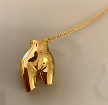 Load image into Gallery viewer, The Bootylicious Pendant Necklace 18k Gold plated Brass