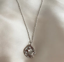 Load image into Gallery viewer, Mini Textured Coin Necklace