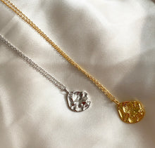Load image into Gallery viewer, Mini Textured Coin Necklace