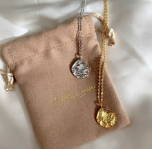 Load image into Gallery viewer, Mini Textured Coin Necklace