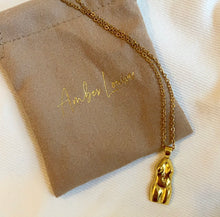 Load image into Gallery viewer, Mini Female Torso Pendant Necklace