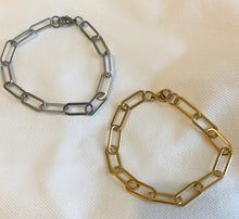 Load image into Gallery viewer, Paperclip Chain Bracelet