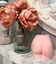 Load image into Gallery viewer, Large Pink Bootyful Candle
