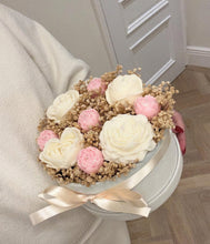 Load image into Gallery viewer, Large candle bouquet custom order - white box
