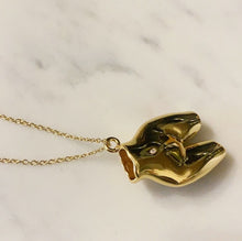 Load image into Gallery viewer, The Bootylicious Pendant Necklace 18k Gold plated Brass
