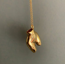 Load image into Gallery viewer, The Bootylicious Pendant Necklace 18k Gold plated Brass
