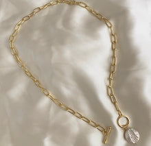 Load image into Gallery viewer, Ava Pearl Chain Necklace
