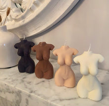 Load image into Gallery viewer, Female Form Candle- Select Shade and Scent Available Nude Collection
