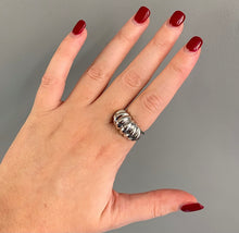 Load image into Gallery viewer, The Croissant Ring - Silver
